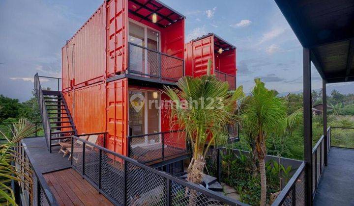 Do 332 For Rent Ricefield View Cabin Container Room Located On North Of Bali Singaraja Near By Lovina Beach 2