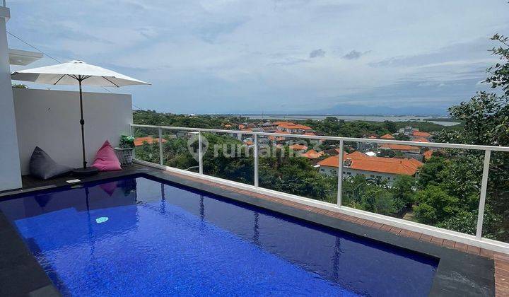 DO 361- Villa ocean full ocean view berlokasi di hill nusa dua style modern minimalish  1