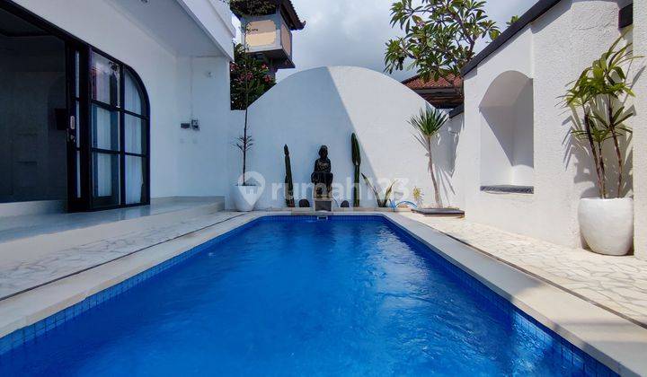 Bl 180 For Rent Chic 1 Bedroom Medditeranian Style Vila Located On Pererenan  1