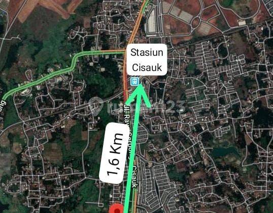 TANAH di CISAUK, Dekat Stasiun Cisauk 2