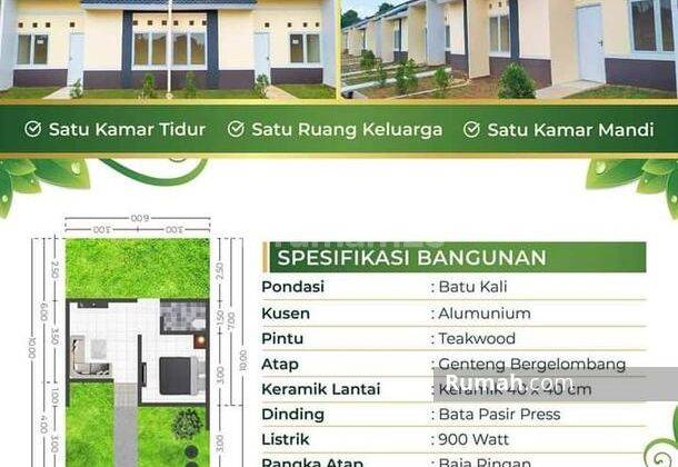 Rumah cicilan 1 jutaan Strategis di Bogor 3