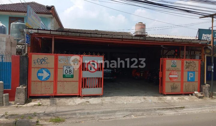 Ruang Usaha Strategis di Jalan Utama Cinangka Raya Luas Strategis