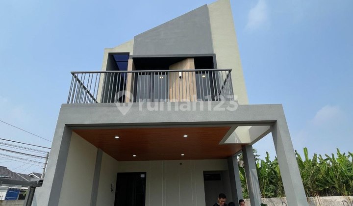 Rumah 2 Lantai Di Meruyung Depok Gaya Jepang Modern Dekat Tol