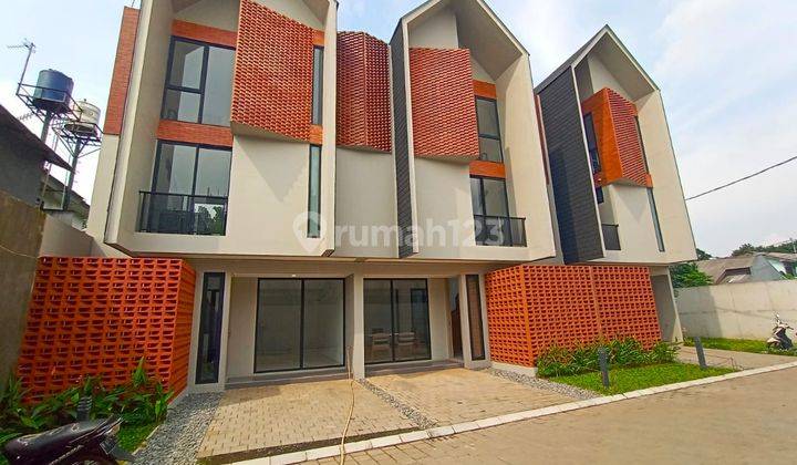 Rumah Modern 3 Lantai Bebas Banjir Konsep Skandinavia Di Bintaro 1