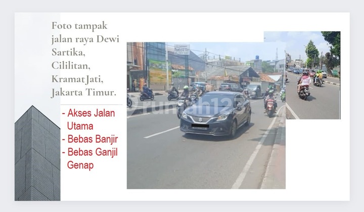 Dijual Ruko Akses Terlengkap di Jalan Raya Dewi Sartika Jakarta 7