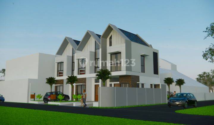 Rumah 2 Lantai Baru Unfurnished di Kiara Sari, Bandung 1