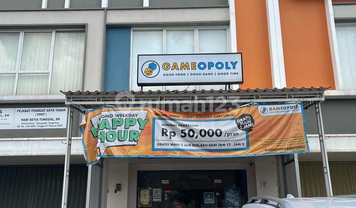 Disewakan Ruko Maxwell Gading Serpong Hadap Jalan Besar