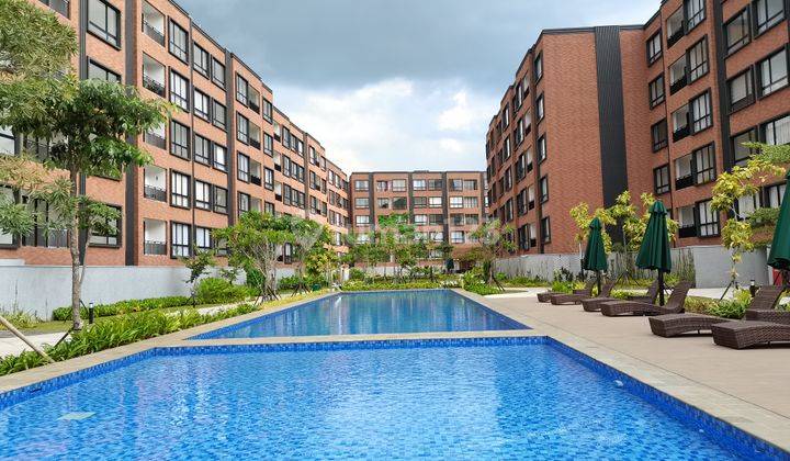 VIEW CANTIK FASILITAS SEPERTI VILLA BALI  3 BR! APARTEMEN LOW RISE PERTAMA 3 BR SEMI FURNISHED CANTIK! 11