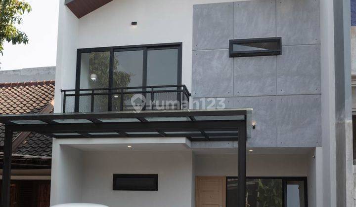 Rumah Mewah Modern Arsitektur SHM Bisa Cicil Alam Sutera Dekat Mall 1