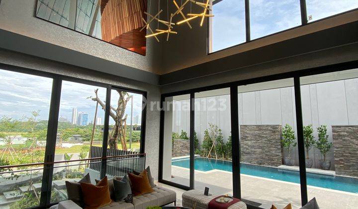 Langka Rumah Ready Huni Lyndon Navapark Corner Rumah Sultan Full Marmer Lift 1