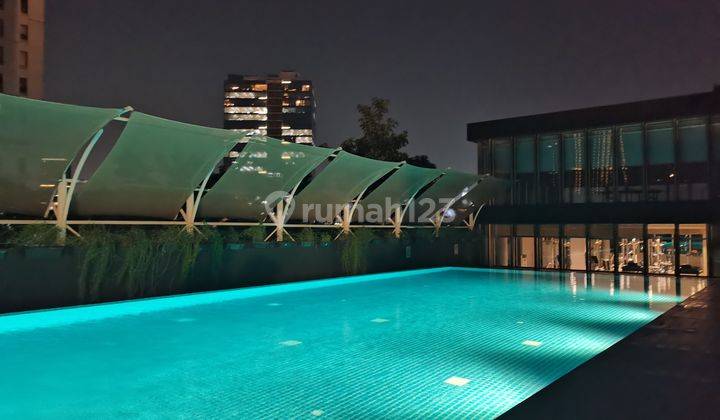 Jual Murah Furnished Private Lift Marmer 2 Bedroom Saumata Alam Sutera  2