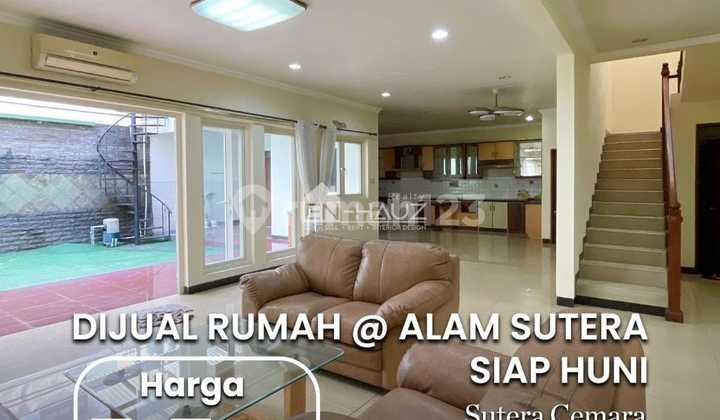 Rumah Depan Taman Jln Boulevard Sutera Cemara Alam Sutera