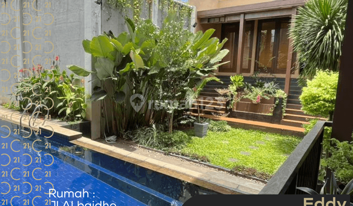 Dijual rumah 2 lantai ada kolam renang turun harga dari 12 jadi 9 m, nego 1