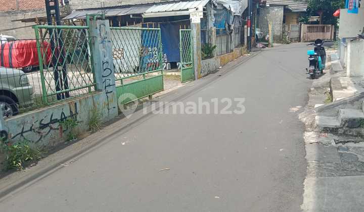 Tanah Murah Pinggir Jalan Mobil Lebar Muka 8 di Tipar Cimanggis