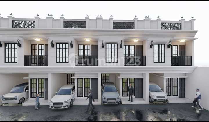 Rumah Baru 3 Lantai Rootoof Bisa Kpr Akses Mobil Di Condet Jaktim