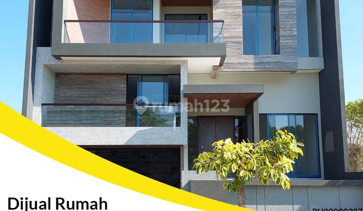 Dijual Rumah Baru Minimalis Split Level di Pakuwon Indah Surabaya 2