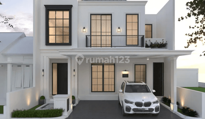 Rumah Baru Desain American Style di Royal Park, Citraland, 1