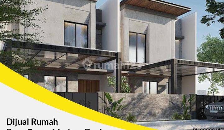 Dijual Rumah Baru Gress Modern Design di Manyar Kertoadi Surabaya 2