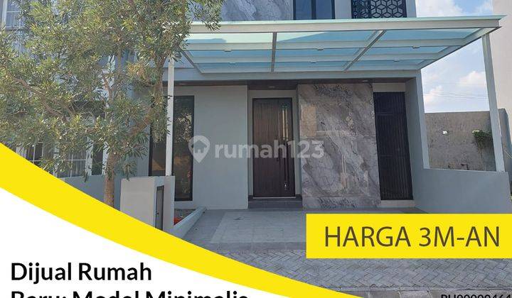 Rumah 2 Lantai Baru Unfurnished HGB di Dian Istana , Surabaya 2