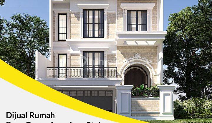 Rumah 4 Lantai Baru Unfurnished HGB di American Style, Citraland, Surabaya , Surabaya 2