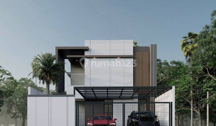 Dijual Rumah di Sutorejo Timur Surabaya Baru Gress, Modern Tropical 2