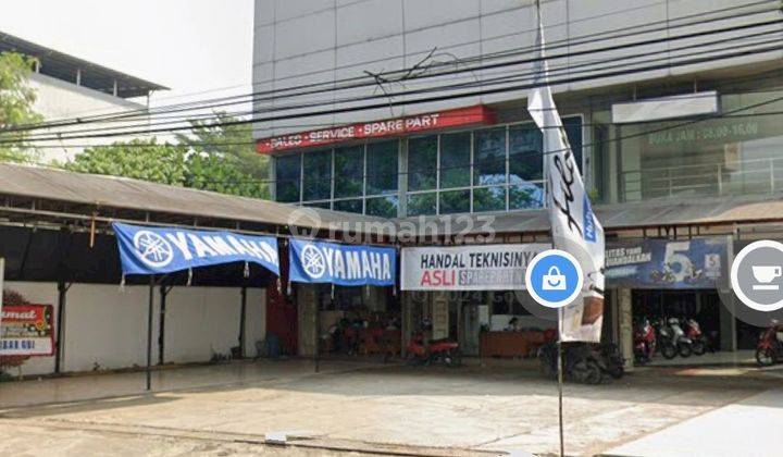 Jual MURAH kantor Dealer Yamaha LT1200m2 Jl KH Sholeh Iskandar Cibadak Bogor 2