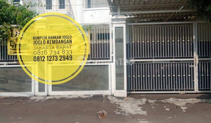 Rumah Komplek Hankam Joglo Lt360m2 pinggir jalan Joglo Kembangan Jakarta Barat 1