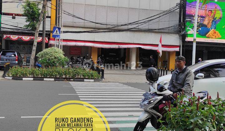 Ruko Gandeng jl Melawai Raya Blok M Kebayoran Baru Lt324m2 Jakarta Selatan 2