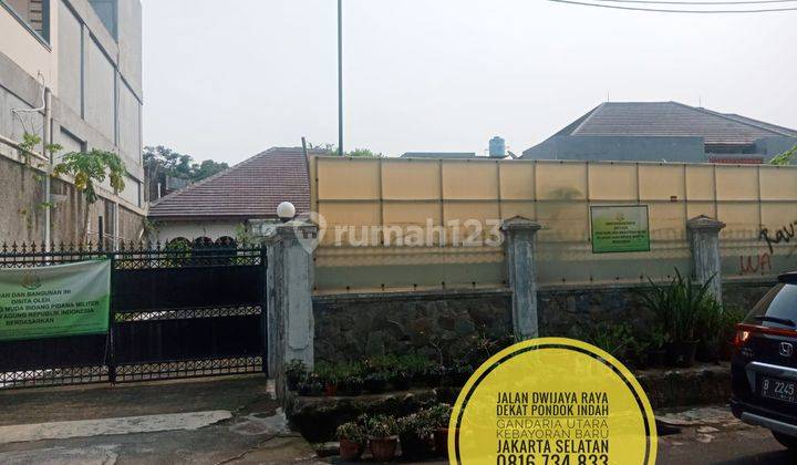 MURAH Rumah Jl Dwijaya Raya dekat Pondok Indah Lt 1508m2 Gandaria Utara Kebayoran Baru Jakarta Selatan 2