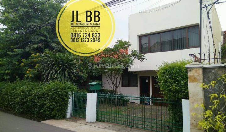 Jual Cepat MURAH Rumah ada kantor nya jl BB lt1042m2 Sukabumi Selatan  Kebon Jeruk Jakarta Barat  1