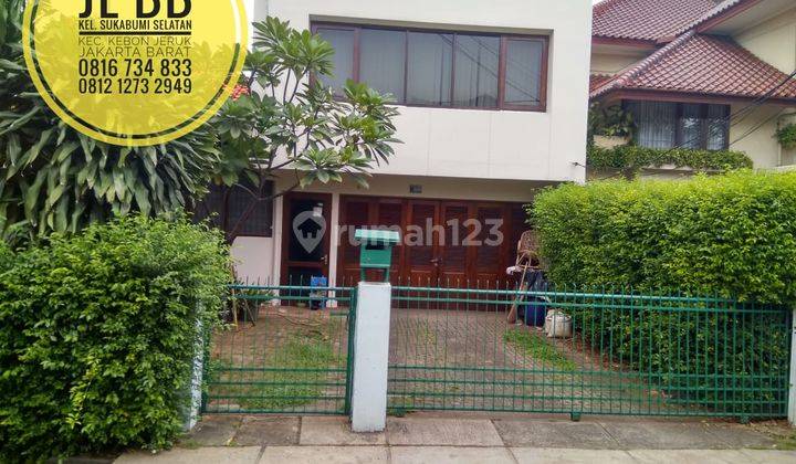 Jual Cepat MURAH Rumah ada kantor nya jl BB lt1042m2 Sukabumi Selatan  Kebon Jeruk Jakarta Barat  2