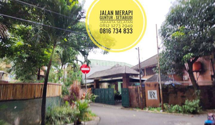 Jual Cepat Rumah Cantik Jalan Merapi Lt287m2 Guntur Setiabudi Jakarta Selatan  3