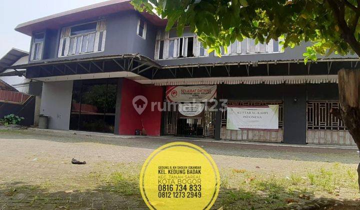 Murah Gedung Jl KH Sholeh Iskandar Lt842m2 Kedung Badak Tanah Sareal Kota Bogor  1