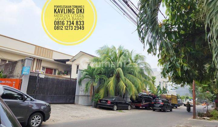 TerMurah Rumah Kantor Kavling DKI Meruya Utara Lt493m2 Penyelesaian Tomang Dekat Puri Indah Jakarta Barat  1