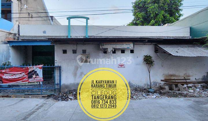 Rumah Murah Ciledug Jl Karyawan Lt600m2 Strategis dekat CBD Ciledug Tangerang  1