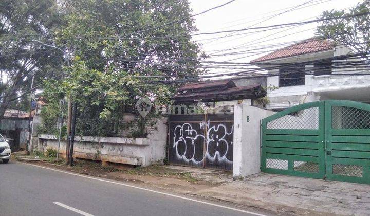 Murah !! Rumah Benda Raya Pinggir Jalan Lt982m2 Dekat Ampera, Mega Kuningan Tb Simatupang Jakarta Selatan  1