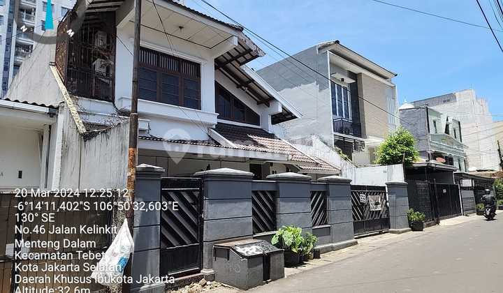 Cheap Sale Beautiful House Menteng Dalam Jl Kelinkit Land 296m2 Tebet South Jakarta 2