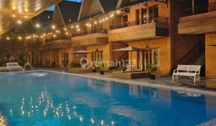 Jual Lelang Murah Hotel Resort Katulampa Raya Lt8031m2 Bogor Bawah Harga Pasar Lengkap Kolam Renang Cottage Taman 1