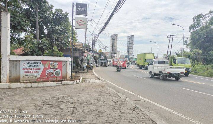 Murah Tempat Usaha Pinggir Jalan Raya Serang Lt1504m2 Cibadak Cikupa Tangerang 1