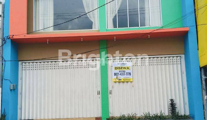 Ruko Sewa di Dekat Pasar Kota Gresik