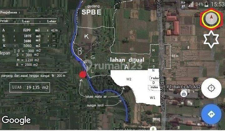 Land for sale in Krasan location 2