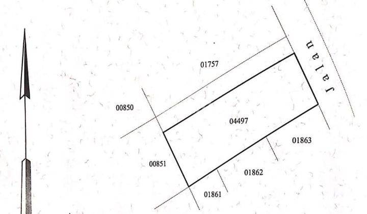 Land for sale in Dewi Sri location 2