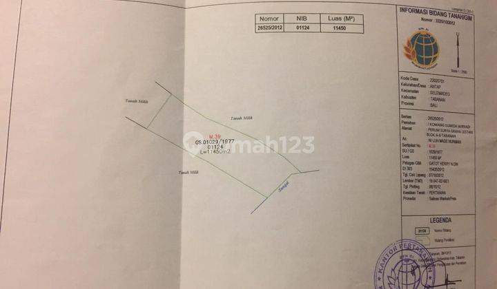 Land for sale in Antap location 1