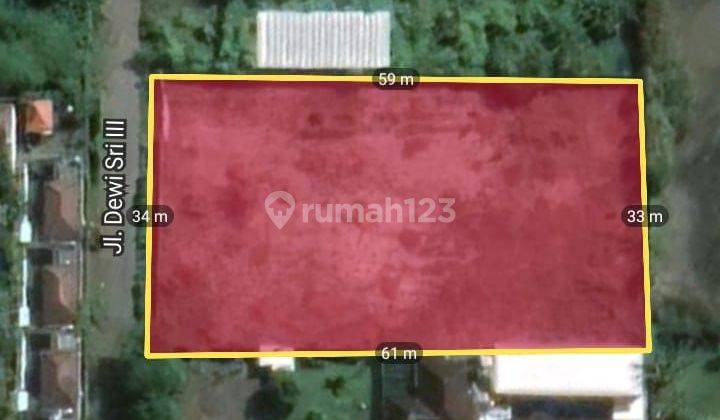 Land for sale in Dewi Sri location 1