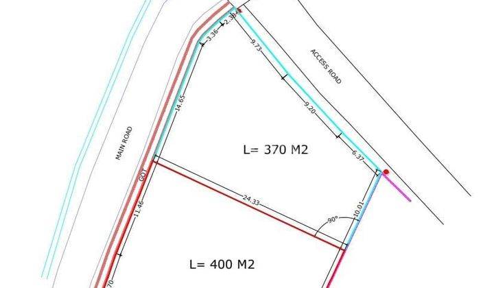 Tanah Jual Lokasi Pererenan 2