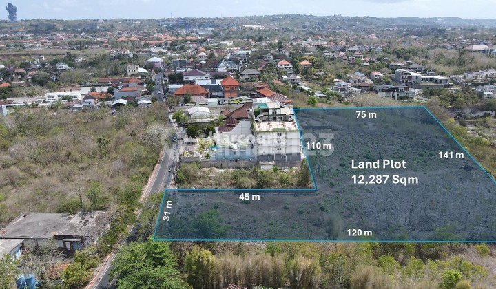 Hanya 2 Menit ke Jimbaran Bay! Plot Freehold Premium dengan Pemandangan Laut, Harga Terbaik.