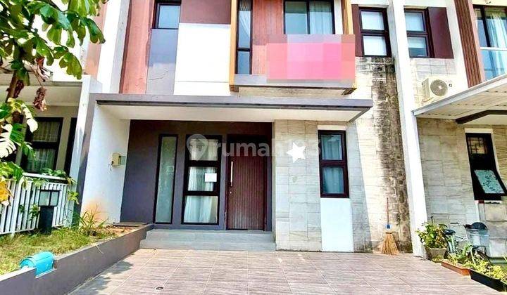 Rumah 2 Lantai Design Minimalis Modern Hadap Utara Di Bsd 1