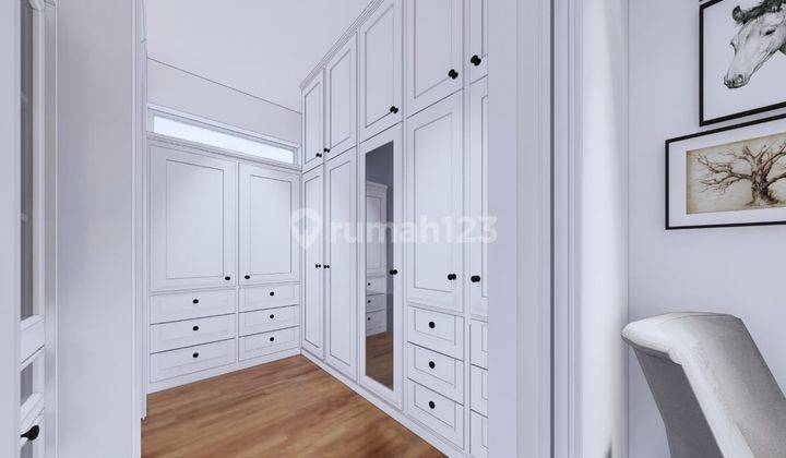 Rumah Design American Classic Modern Di Bintaro Sektor 9