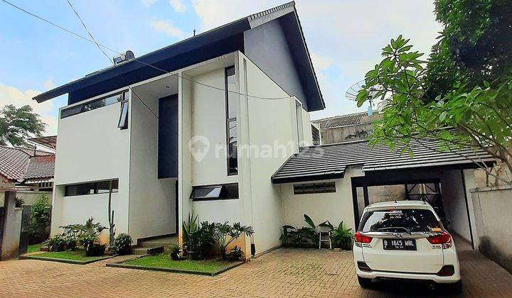 Rumah Minimalis Modern With Garden Concept Di Cilandak Barat 1