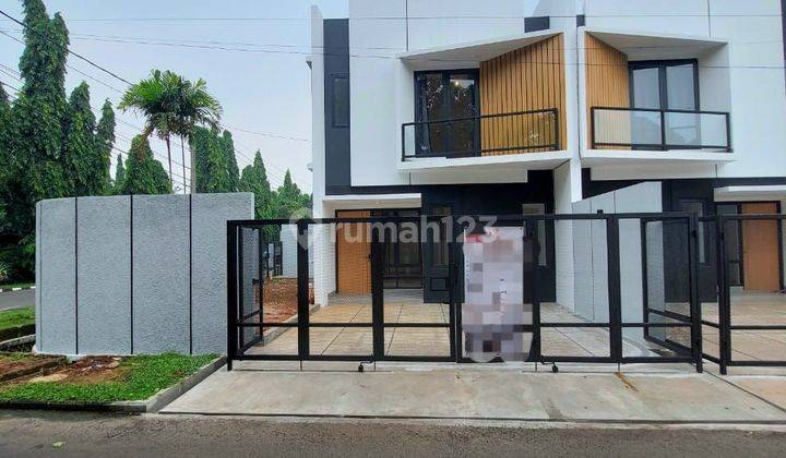 Rumah Baru Hoek Minimalis Modern Di Bintaro Jakarta Selatan 1